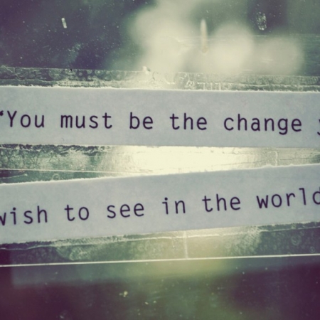Αν θα μπορούσες, τον κόσμο θα άλλαζες;