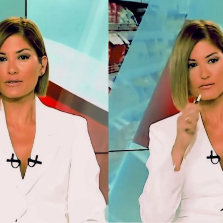 Η Ράνια Τζίμα καπνίζει στον αέρα του κεντρικού δελτίου like a boss babe