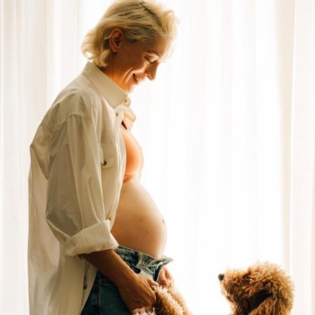 H Γιούλικα Σκαφιδά έβγαλε την πιο γλυκιά φωτό μέσα απ' το μαιευτήριο