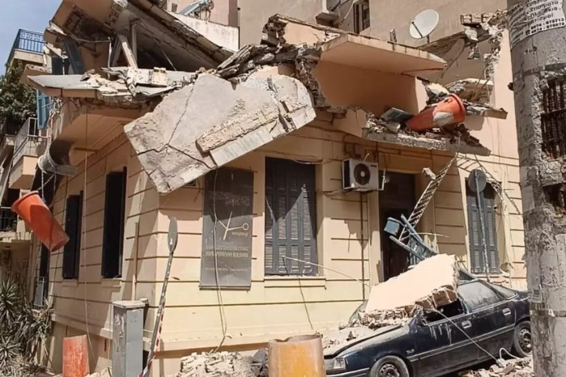 Νεkρός αστυνομικός στο Πασαλιμάνι μετά την κατάρρευση κτιρίου