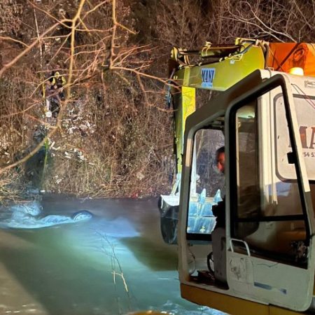 3 γυναίκες βρέθηκαν νeκρές στον Αξιό μετά από πτώση αυτοκινήτου