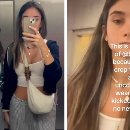 Αεροπορική μπανάρει επιβάτισσες που φοράνε κροπ τοπ και καλωσόρισες 1950!