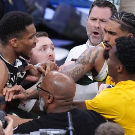 Μη μας εκνευρίζετε τον Giannis θα μας βρείτε μπροστά σας!