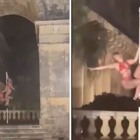 Στήθηκε ένα μικρό και ταπεινό pole dancing σόου στα Ανάκτορα της Κέρκυρας