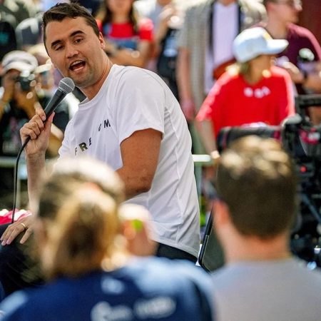 Τα τελευταία λόγια του Τσάρλι Κερκ πριν τη δ@λοφονία του σε κοινή θέα