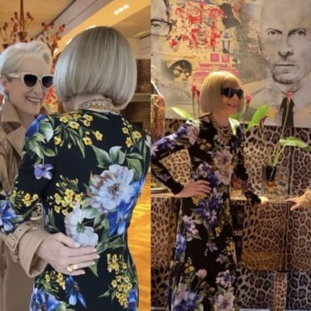 Η Μέριλ Στριπ έσκασε ως Μιράντα Πρίστλι στην εβδομάδα μόδας του Μιλάνου