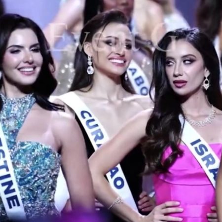 Το βλέμμα της miss Ισρaήλ στη miss Πaλaιστίνη είναι ό,τι πιο άβολο θα δεις σήμερα