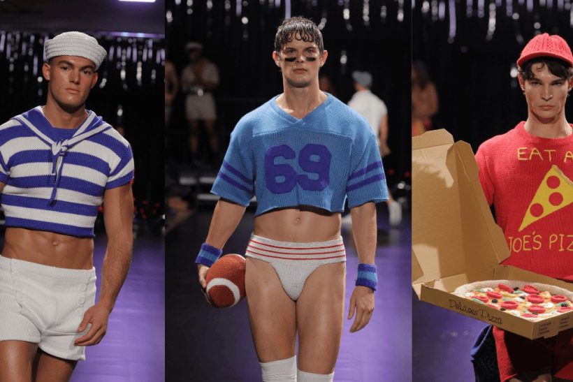 Θα φορούσες πουλόβερ που δημιουργήθηκε αποκλειστικά από μαλλί gay προβάτων;