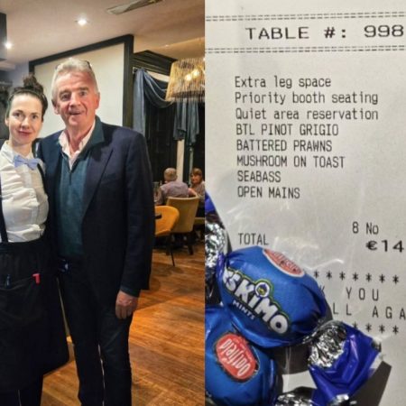 Εστιατόριο χρεώνει CEO της Ryanair για «extra χώρο για τα πόδια» και φέρνει τη δικαίωση!