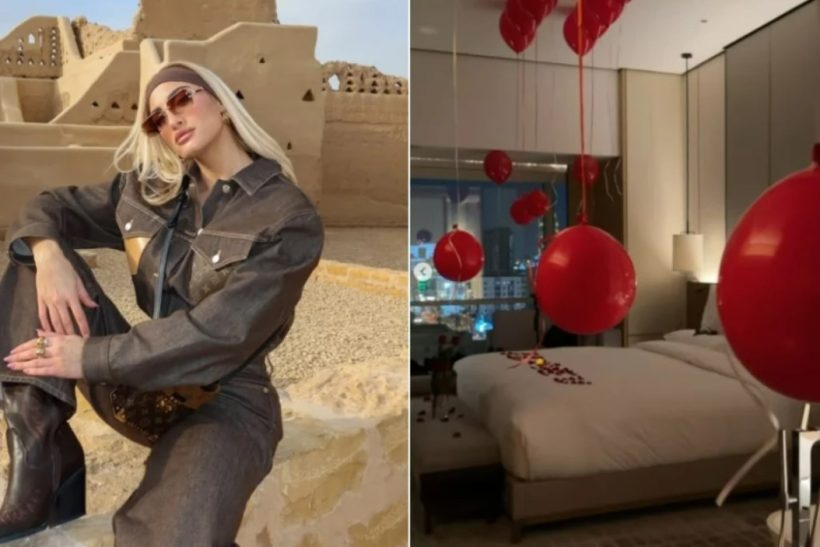 Η Τούνη ζει το απόλυτο ρομαντικό παραμύθι στην έρημο της Σαουδικής Αραβίας