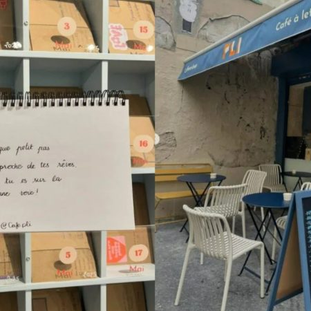 Στο καφέ Pli στο Παρίσι, μπορείς να στείλεις γράμμα στον μελλοντικό σου εαυτό