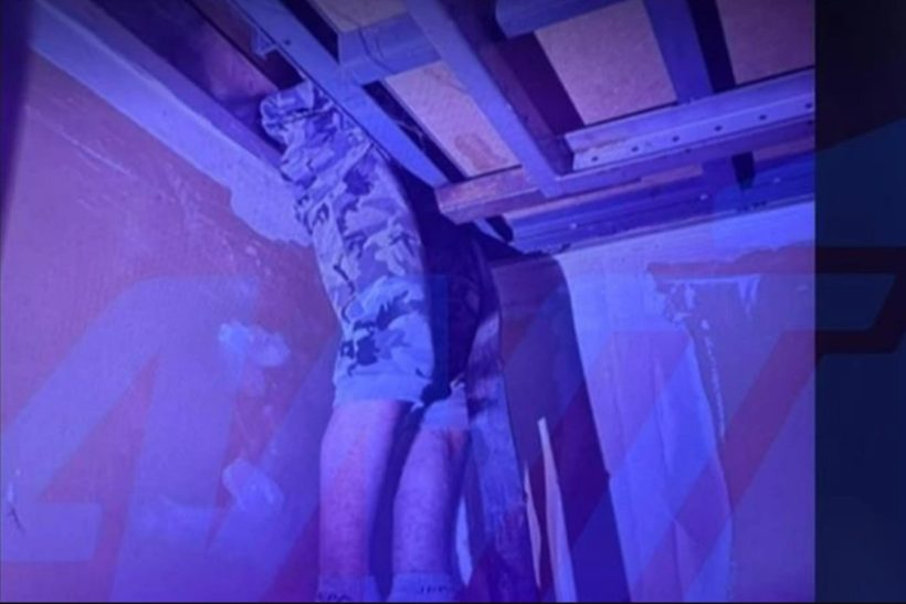 Τσίφτης και καραμπουζουκλής κλeφτης μπήκε να σουφρώσει κάβα και σφήνωσε στο ασανσέρ