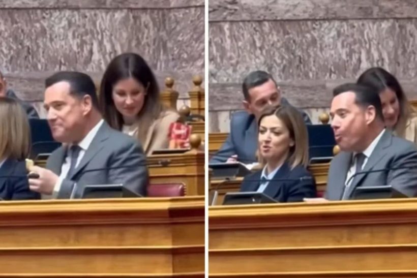 Όλο το drama με τον Άδωνι, τη Ζωή και τα κρακεράκια στη Βουλή