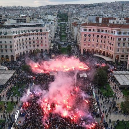 100 Χρόνια ΠΑΟΚ: Χθες η Θεσσαλονίκη υποκλίθηκε στον αιώνα του Δικέφαλου