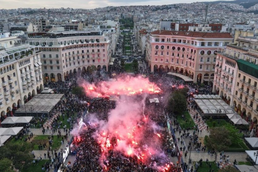 100 Χρόνια ΠΑΟΚ: Χθες η Θεσσαλονίκη υποκλίθηκε στον αιώνα του Δικέφαλου