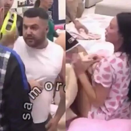 Τύπος προσπαθεί να πνiξει γυναίκα στον αέρα reality στη Σερβία και δεν ανοίγει ρουθούνι