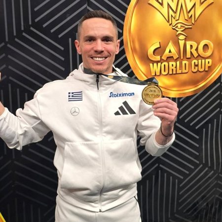 Ο «άρχοντας των κρίκων» ξανά στην κορυφή: Χρυσό για τον Πετρούνια στο Κάιρο