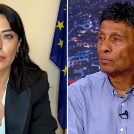 «Έχετε γύφτικη ομορφιά»: Ο Παϊτέρης έπαιξε χοντρή μπαλίτσα στην έξαλλη Λατινοπούλου