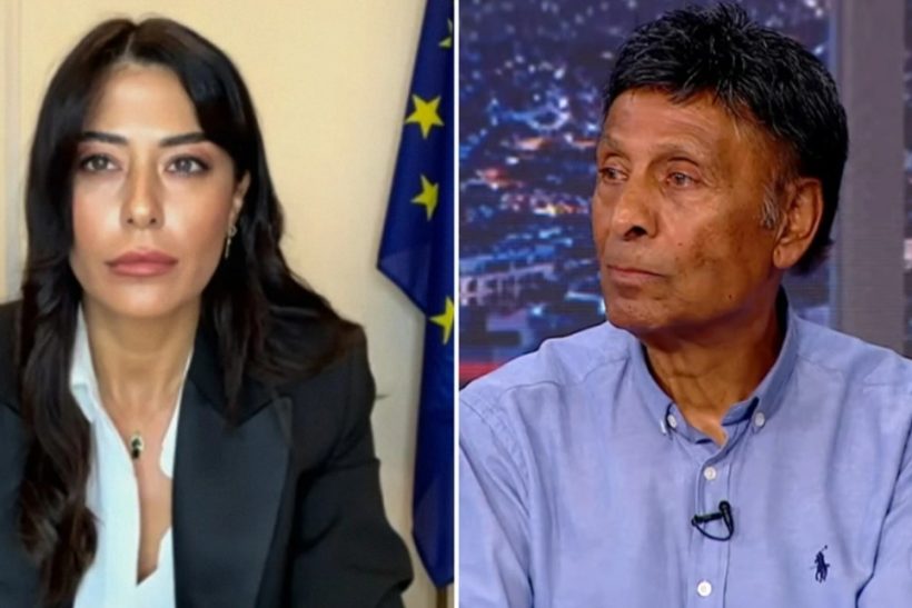 «Έχετε γύφτικη ομορφιά»: Ο Παϊτέρης έπαιξε χοντρή μπαλίτσα στην έξαλλη Λατινοπούλου