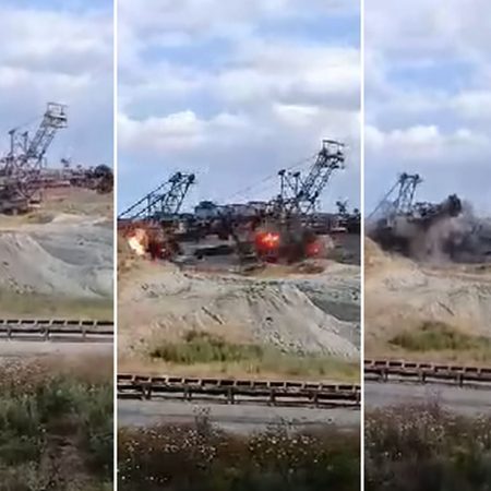 Η ΔΕΗ ανατίναξε τρεις γιγαντιαίους εκσκαφείς στο ορυχείο Μαυροπηγής Κοζάνης