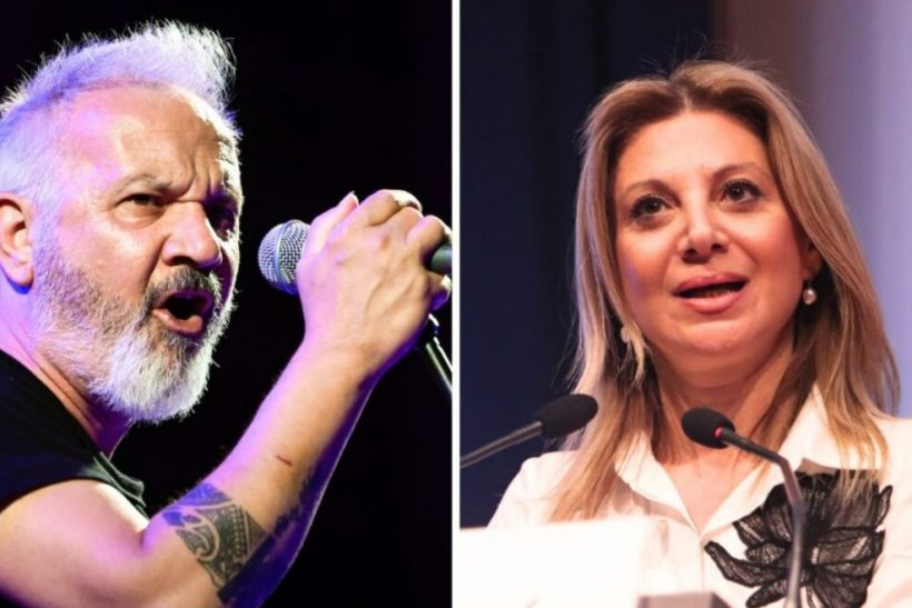 Χρήστος Θηβαίος Vs Μαρία Καρυστιανού: Πώς μια συναυλία στη Λάρισα γέννησε ένα νέο μπιφ