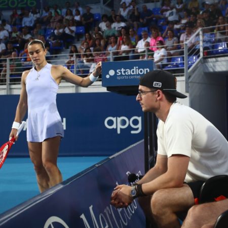 Σάκκαρη αγαπάει Μητσοτάκη στον τελικό Athens Open και κλέβει την παράσταση